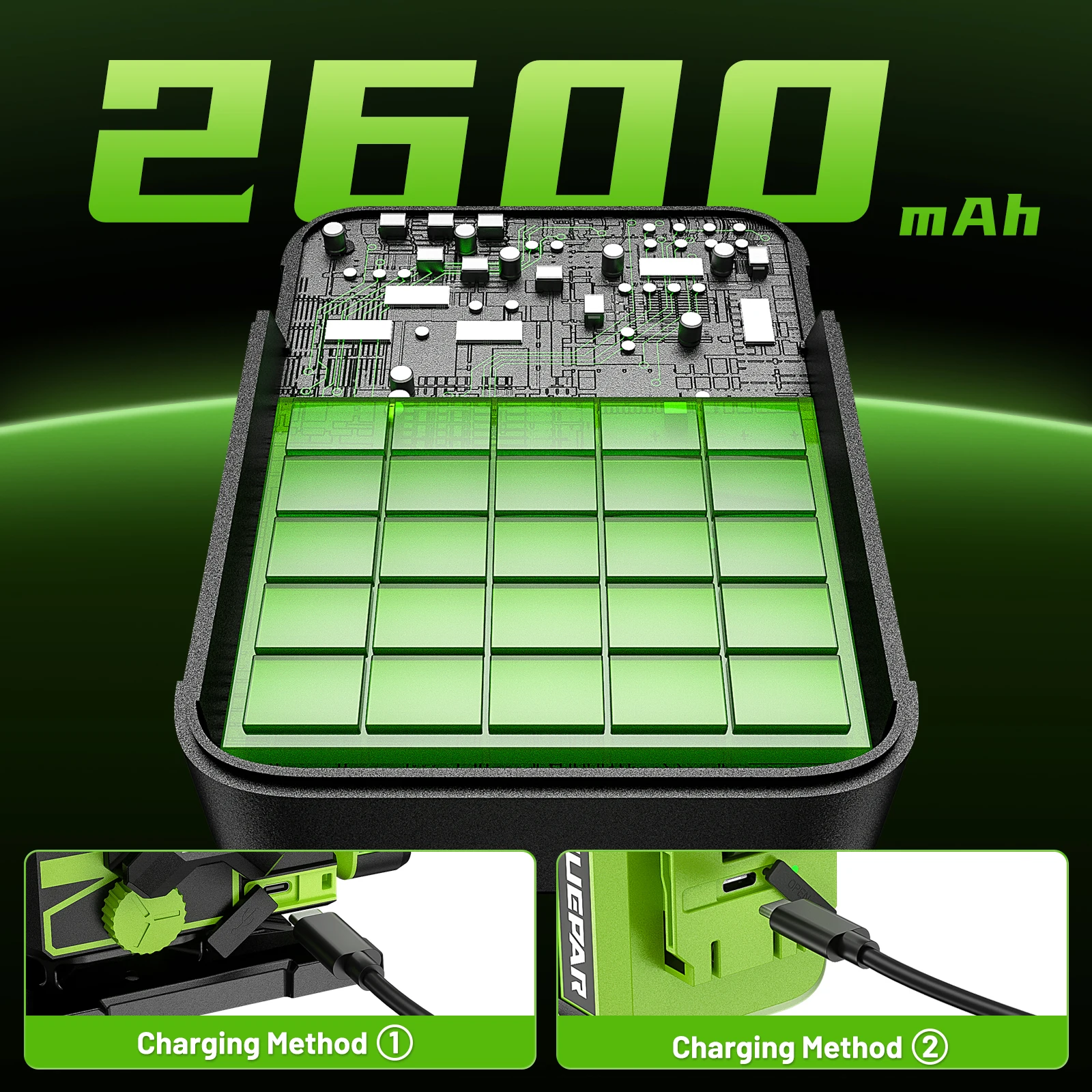 Huepar  new model W04CG 4D 16 Lines Green Beam Laser Level Self Leveling 360 With Bt LCD Screen with 2 batteries