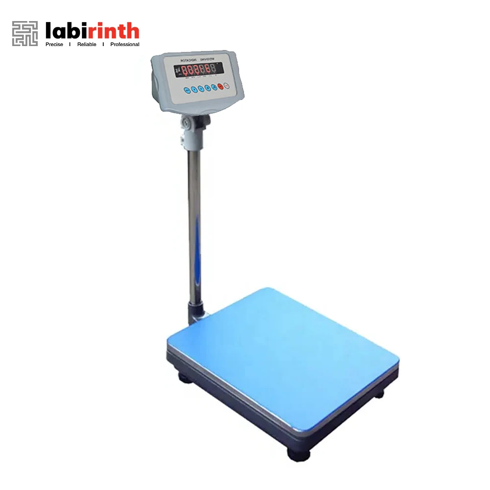 Digital Electronic Scale Carbon Steel Personal Weigh Scale Floor Bench Postal Platform Scale