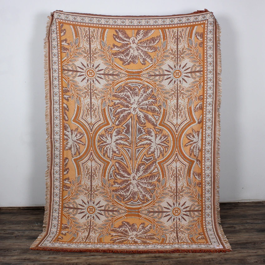 2023 Hot Style Wholesale Custom Photos Tapestry Woven Throw Blanket With High Quality