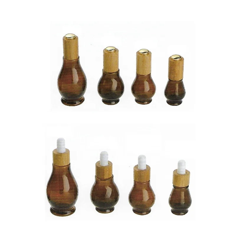 5ml 10ml 20ml 30ml 50ml 100ml brand new natural eco-friendly bamboo cover cosmetics face cream jar, frosted air pump free bottle