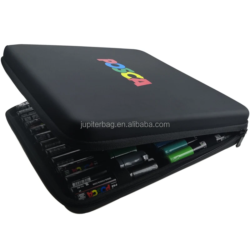 New design POSCA colour pen drawing pen crayon eva marker case pastel organizer