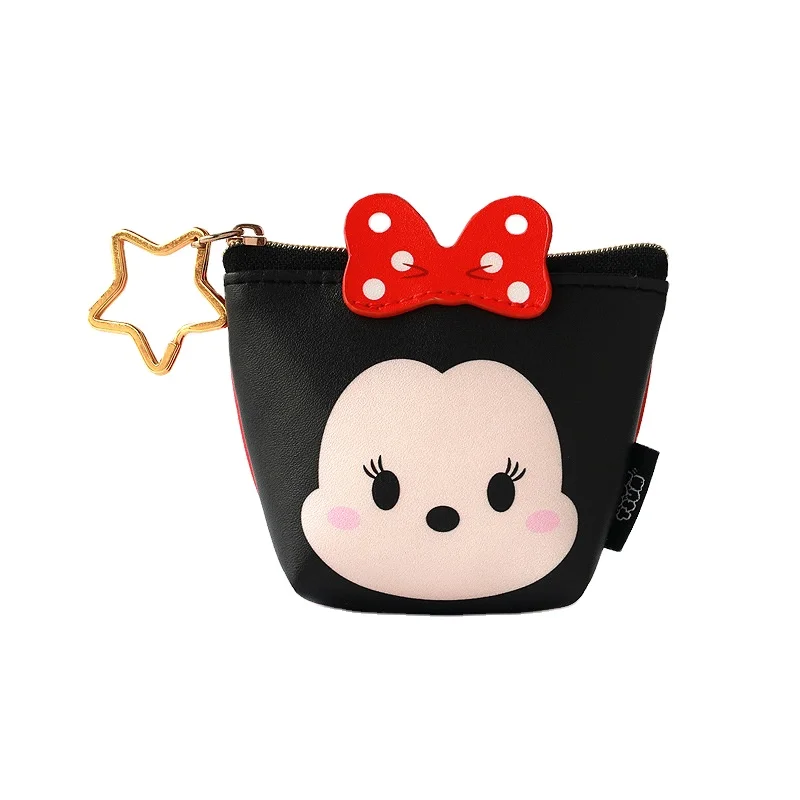 Hot Selling Customized Logo Coin Money Pouch Purses Wholesale Pu Mini Wallet