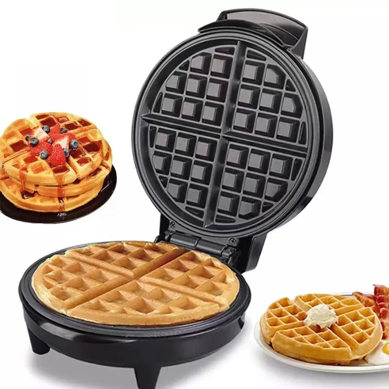 Новая двухсторонняя Мини электрическая вафельница для выпечки тортов, сэндвичей, машина для завтрака
