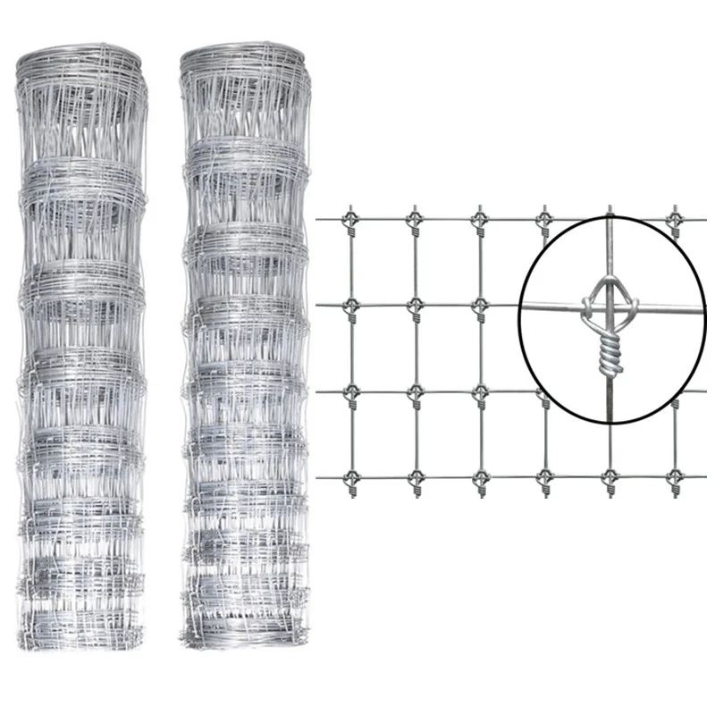 Farm hot dip galvanized wire weaving wild link joint fence cattle sheep deer fence
