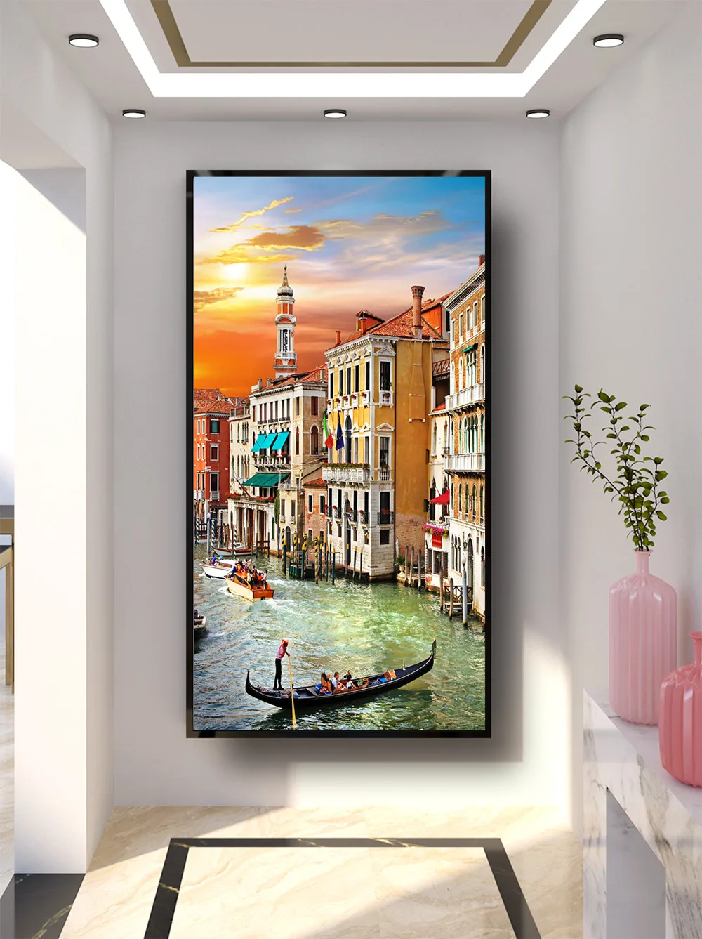 Abstract Canvas Wall Art  Oil Painting Home Decoration Vintage Print Posters Modern Living Room Decor Pictures Or 3D print