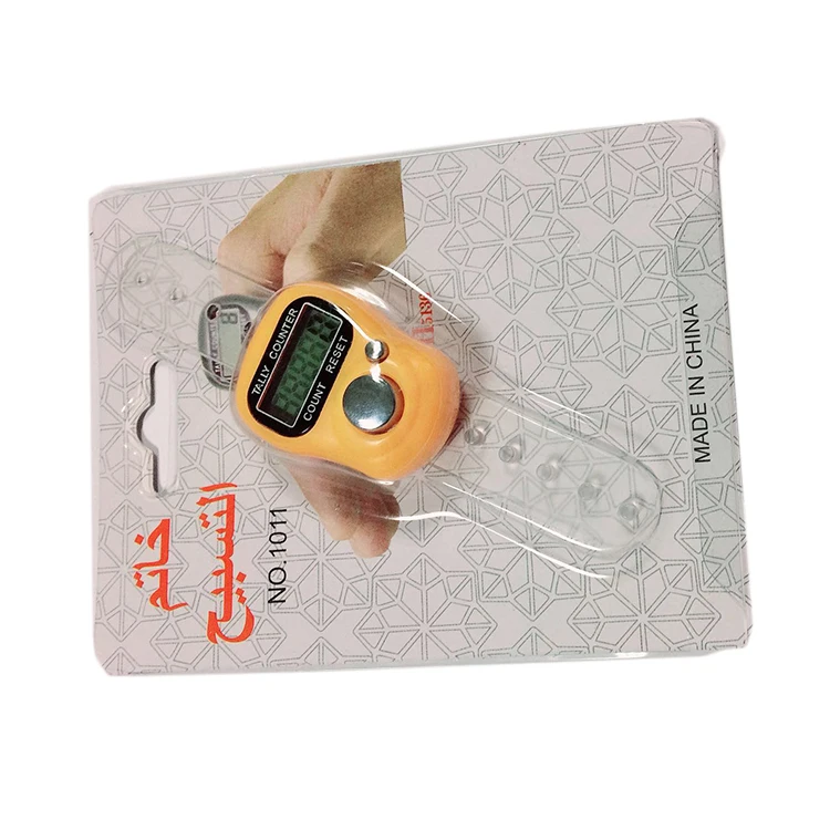 muslim electronic digital finger counter ,cable length measuring fabric meter counter