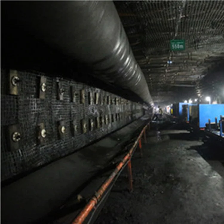 DIN75200 fire rated flexible layflat collapsible mining ventilation duct for coal mine