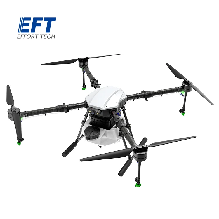 EFT новый обновленный E410P 10 кг/10 л Полезная нагрузка рамка для сельскохозяйственного распылителя дрона (колесная база 1416 мм) и бак воды