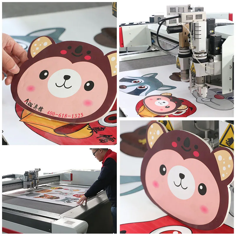 jinan AOL factory price oscillatory though cut v cut AOL digital cutting machine for Recording Studio Soundproofing  board