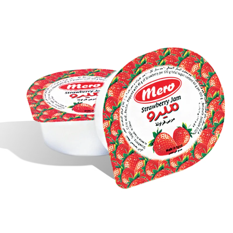 
Mero Strawberry Jam Single-portion with 18 Months Shelf Life 100-224-24 0.2kg 20g-25g-30-50g-150 G 