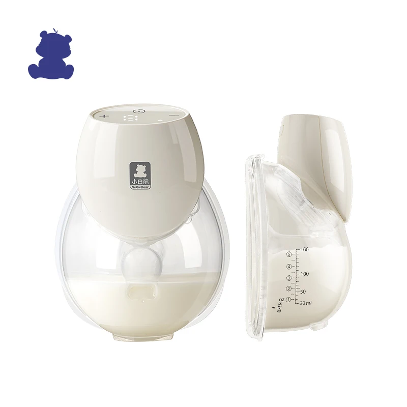 2024 Hot Selling Portable Wearable Electric Breast Pump Hands Free for Breast Milk Feeding