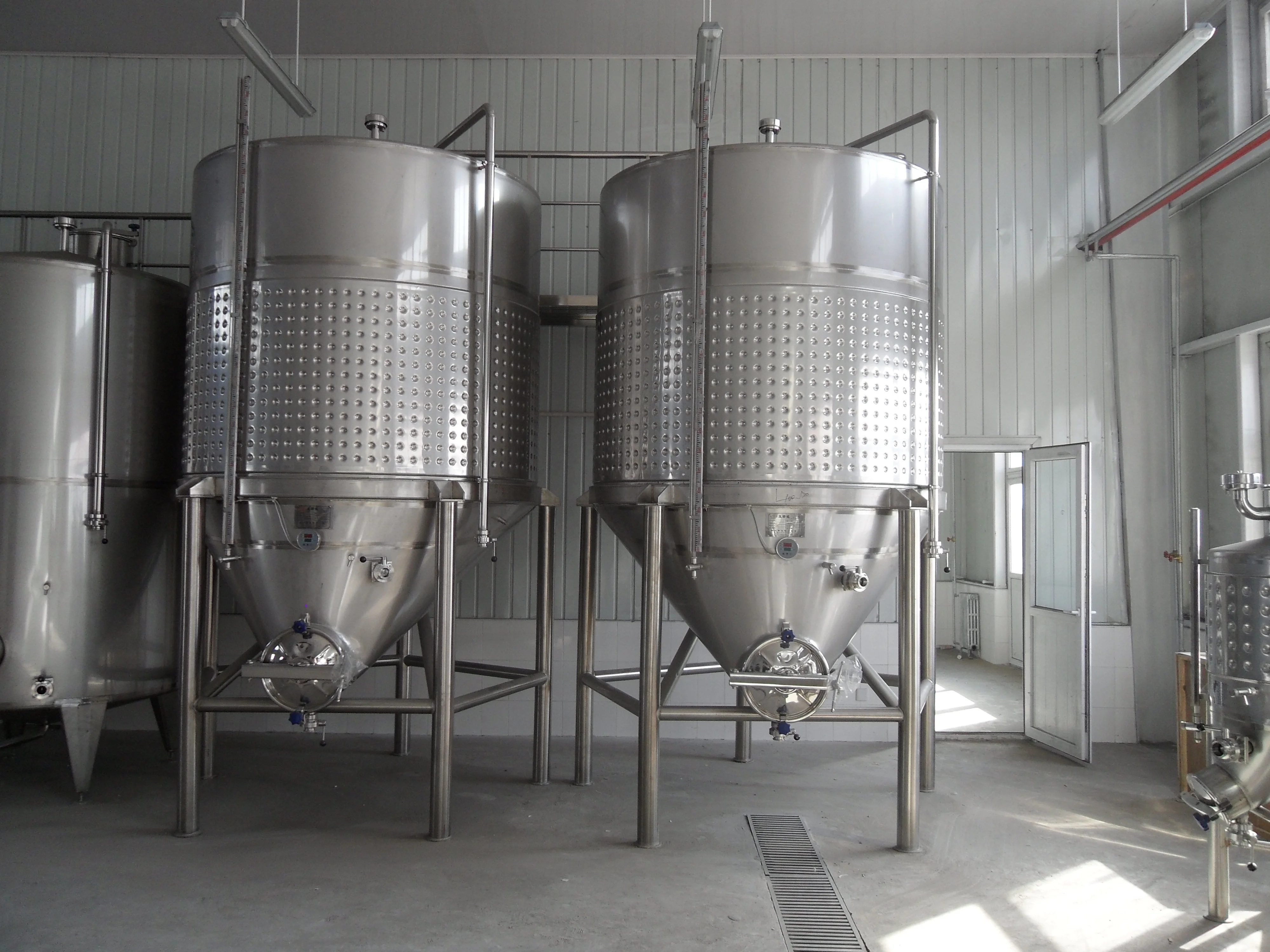  200L-10000L jacketed wine fermenter Steel Stainless beverage cider fermening equipment