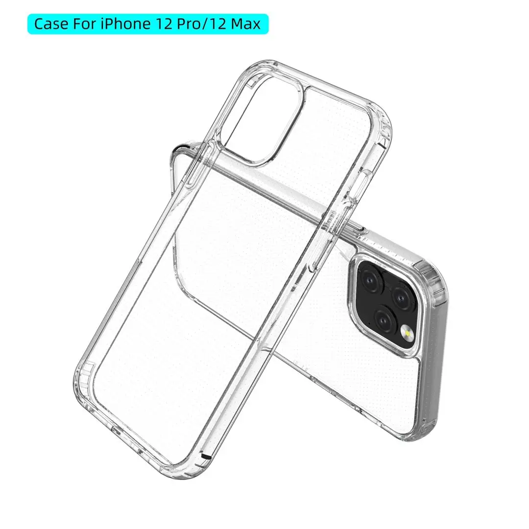 Wholesale Case Shockproof Protective Luxury 1.5MM Bayer Crystal Transparent Clear Case For Iphone14 iphone13