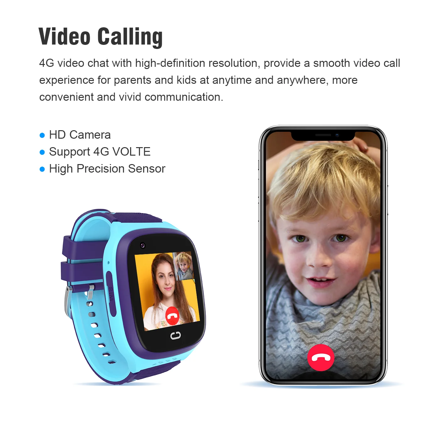 1.4 Inch Color Display 4g Gps Kid Smart Watch Hd Video Calling Sos Lbs Wifi Camera For Boys Girl Kids Smart Watch With Sim