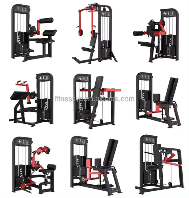Factory assist dip chin machine fitness equipment gym pull up chin up dip weight assisted station assist machine YC-5010