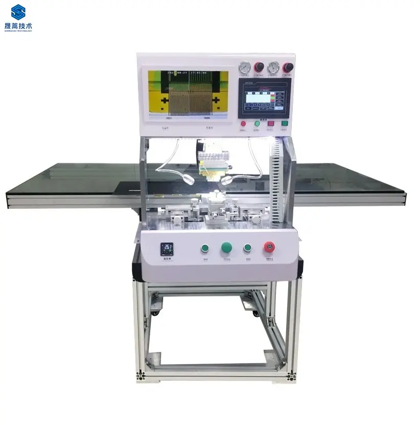 Small size Flex Cable Hot Pulse Heating Mini ACF COF TAB  Bonding Machine for LCD LED TV Panel Screen Repair