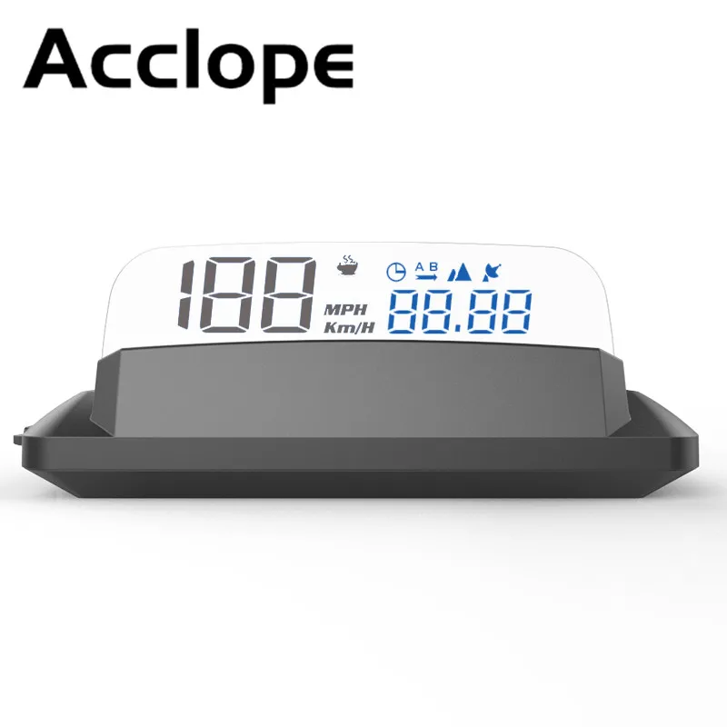 Australia Hot Selling Acclope 5 Inch HD G3 Windshield Screen HUD Display GPS Head Up Display Car