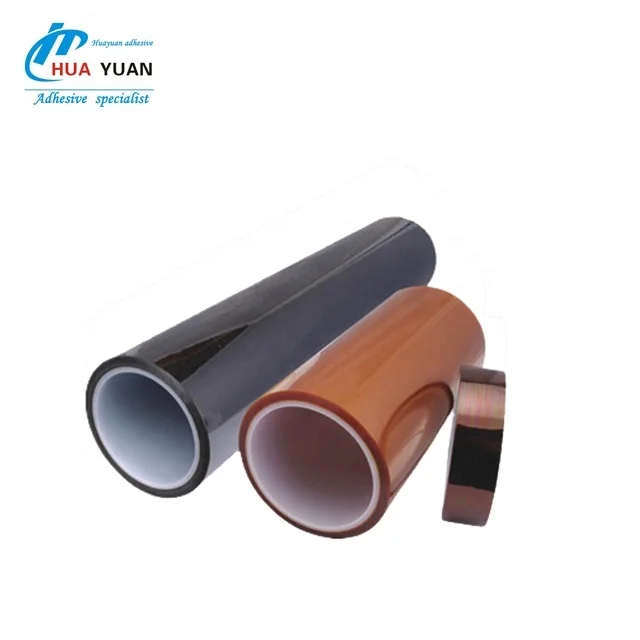 High Temperature Amber Color Heat Resistant Tape for Sublimation Glue Kaptons Polyimide Self Adhesive Tape