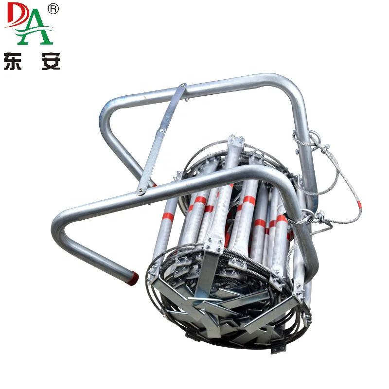 Fire escape ladder High altitude rescue  ladder aluminum  insulated rescue climbing escape outdoor