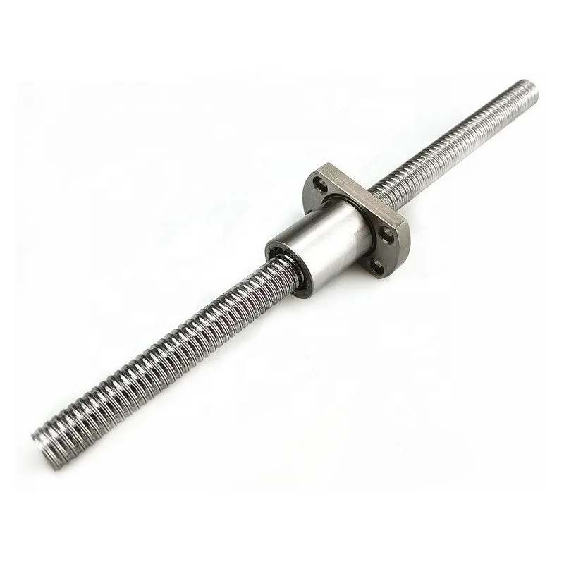 Miniature high helix ball screw lead 1mm direct drive ball screw SFK0801ball point screw ballscrew