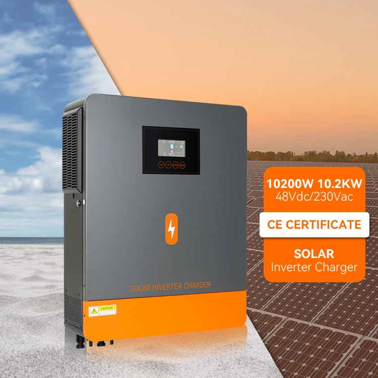 PowMr 10.2KW 48V On Grid Off Grid Solar Inverter 220/230V Double MPPT Hybrid Solar Inverter For Solar Energy System