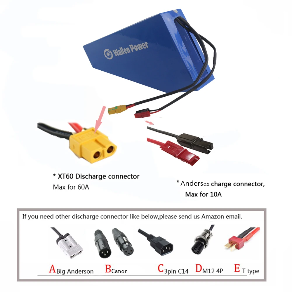 48v 10ah LiFePO4 lithium e scooter battery 48V 40Ah li-ion triangle battery pack Electric Bike Batteries