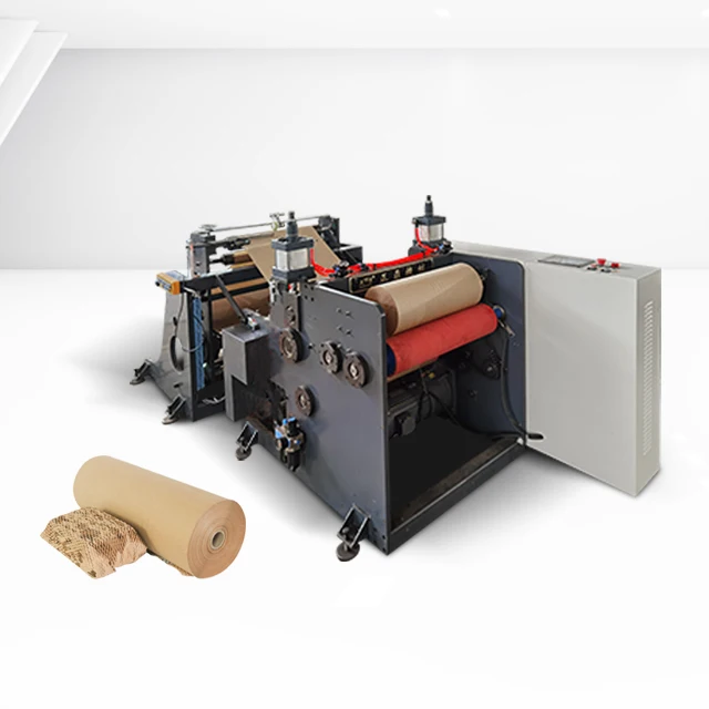 Машина для изготовления и перемотки крафт-бумаги Honeycomb