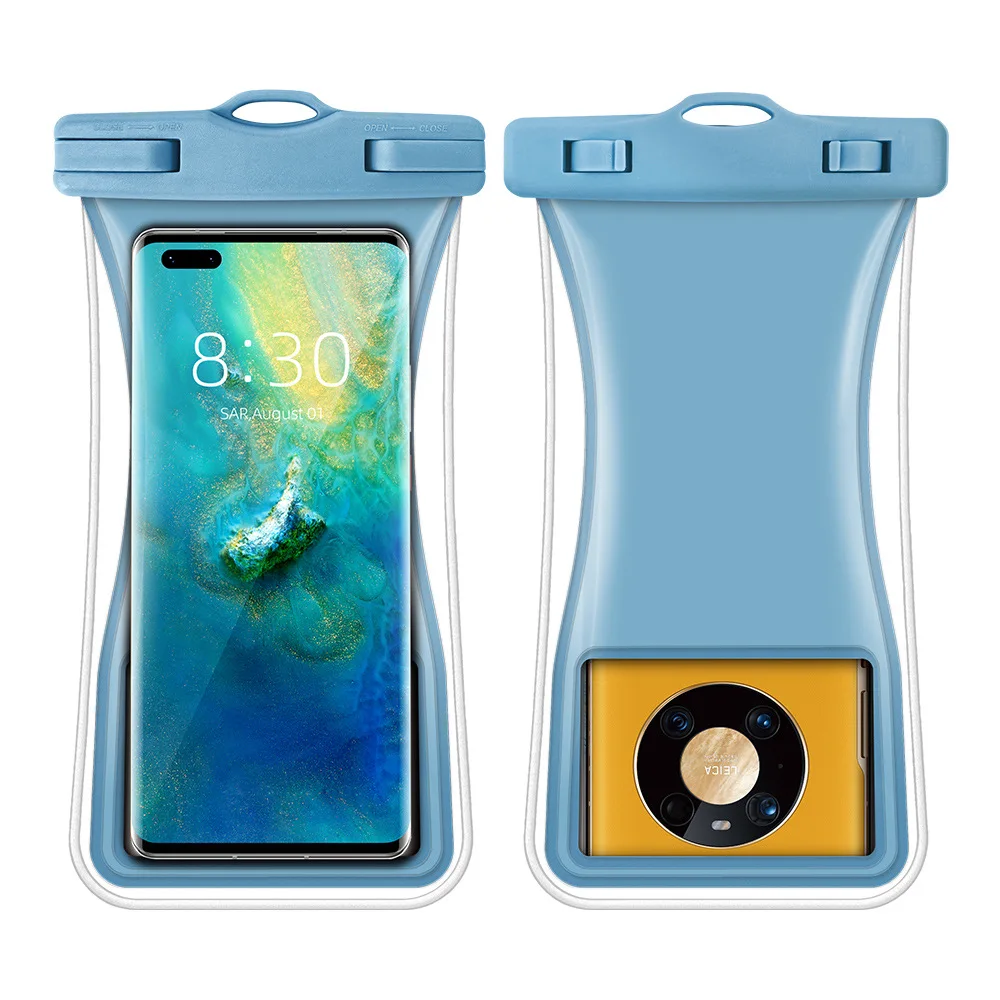 Waterproof Pouch with Adjustable Waist Strap ECHTPower Waterproof Bag with Fanny Pack Screen Touch Dry Bags Outdoor Water Sports