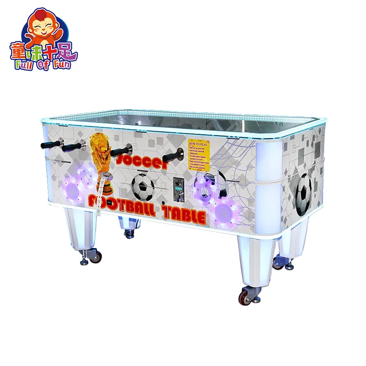 New Amusement Product Coin Operated Eletronic Soccer Table Football Table Football Table For Indoor Sport Game