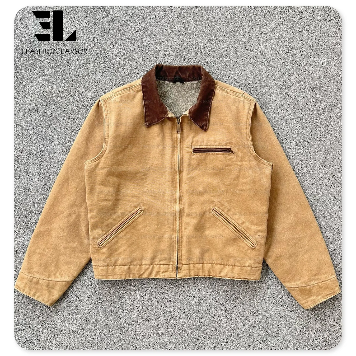 Куртка из плотной ткани