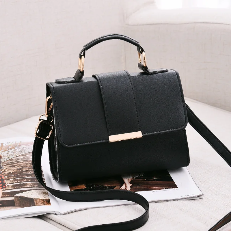 Hot Stock for Ladies Fashionable Mini Crossbody Messenger Shoulder Bag Solid Design Womens Handbag Clutch at Cheap Price