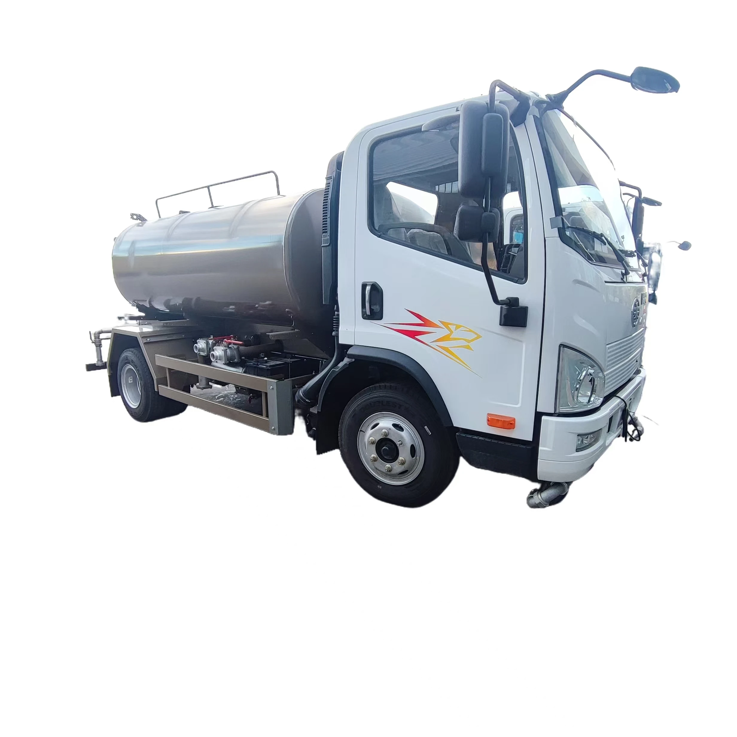 FAW Water Truck Low Price Water Transport Truck 6CBM Garden Greening Sprinklers Carbon Steel Sprinkler fire truck