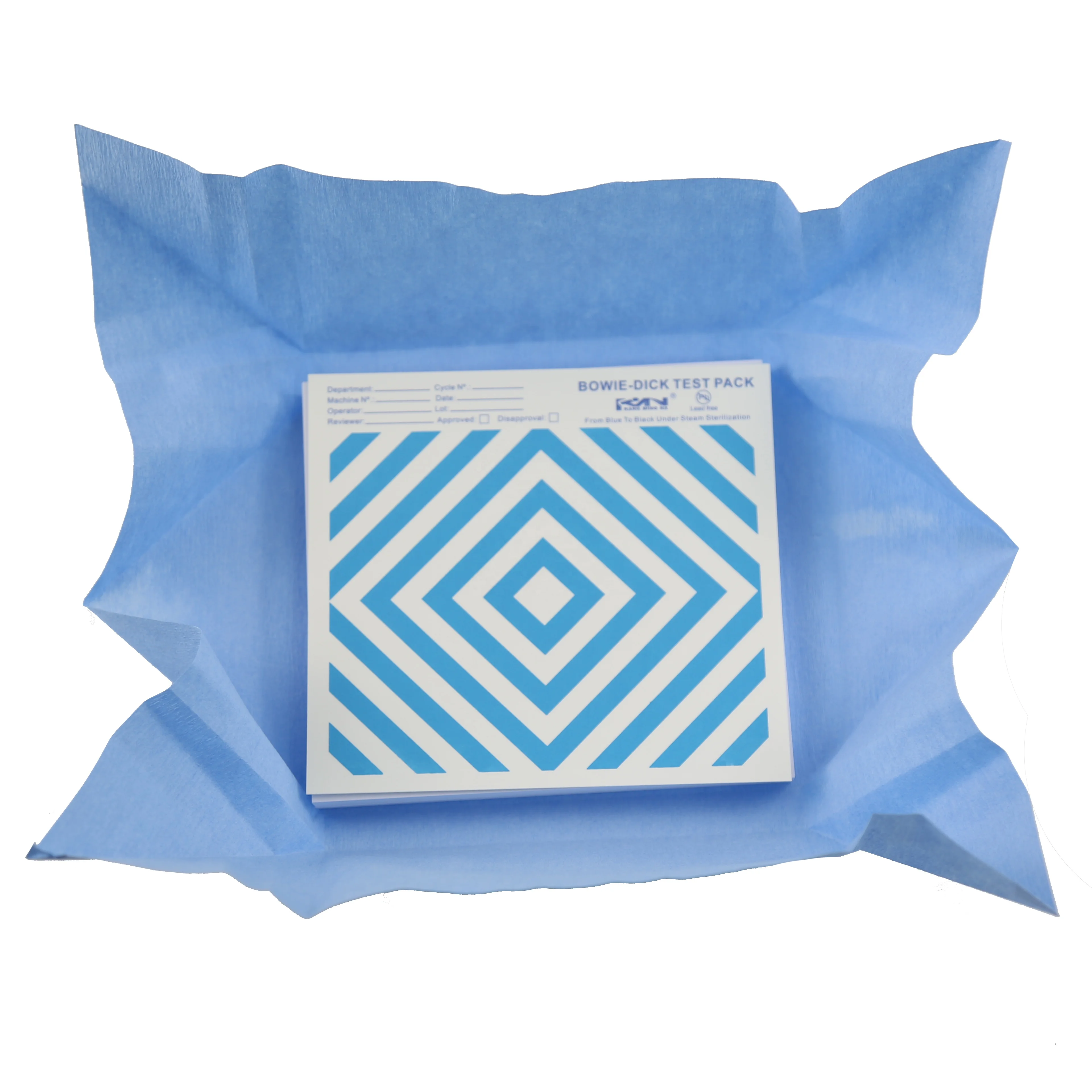 Factory sales sterilization detection BD test pack medical autoclave steam Bowie Dick Test Pack