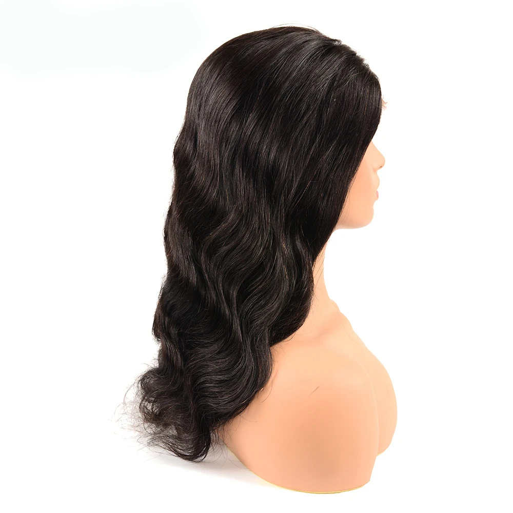 Top Quality No Shedding And No Tangle Human Hair Lace Front Wigs, Factory Price  Humain Hair Extensions Long Wigs