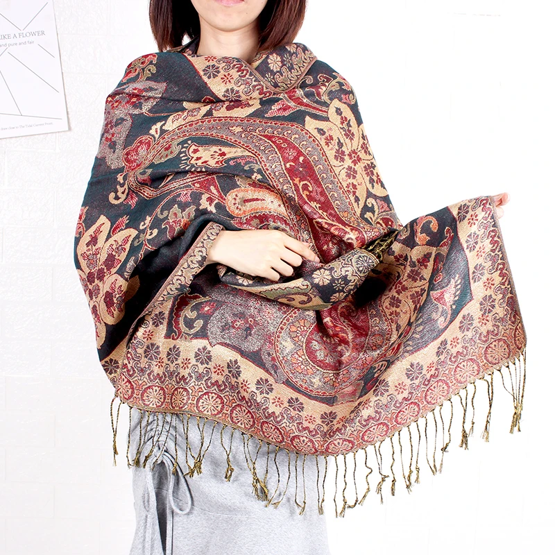 2023 New High-end Ethnic Style All-match Sunscreen Large Shawl Scarf