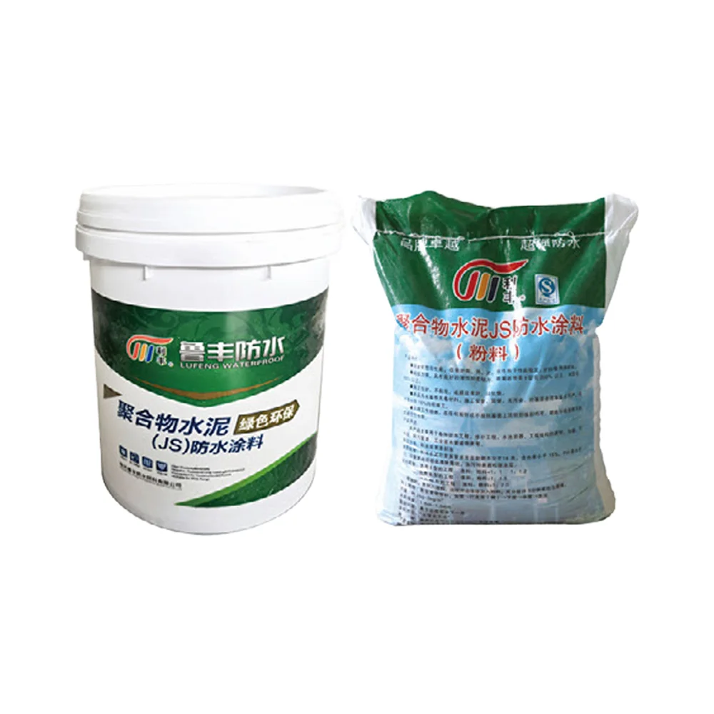 JS Waterproof Polymer Cement Coating PU Material Seepage-Proofing JS for Outdoor & Industrial Use Water Stop Spray Application
