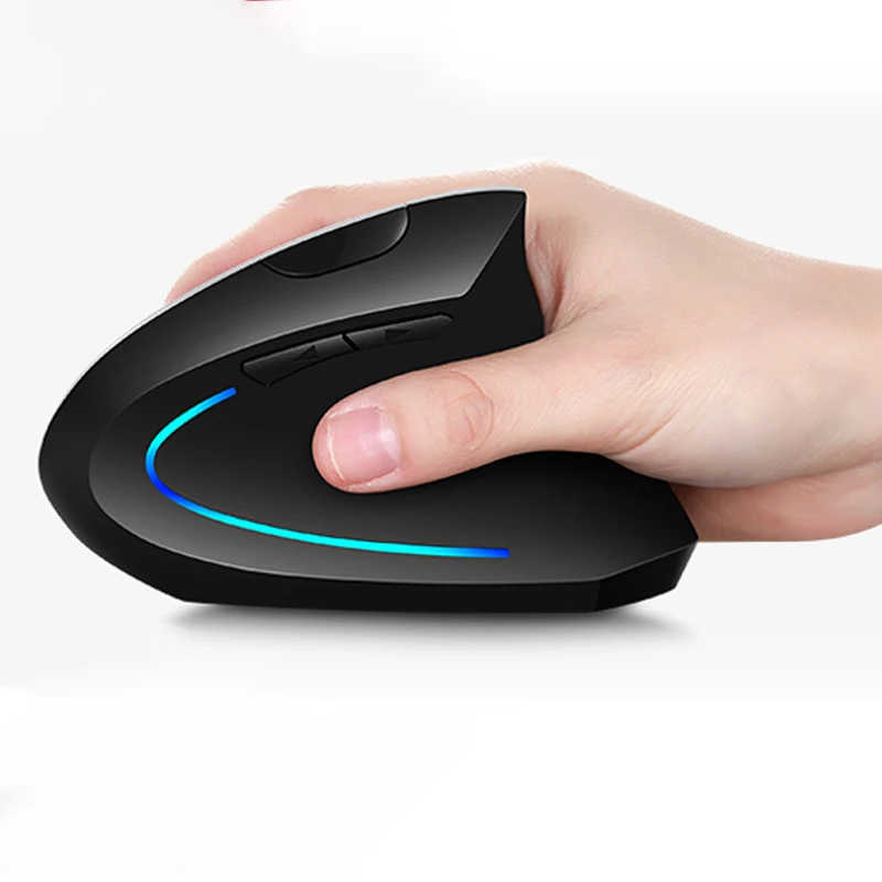 Amazon Top Selling 2.4Ghz Laptop Computer Optical Wireless 6D Mouse Ergonomic Vertical Mouse