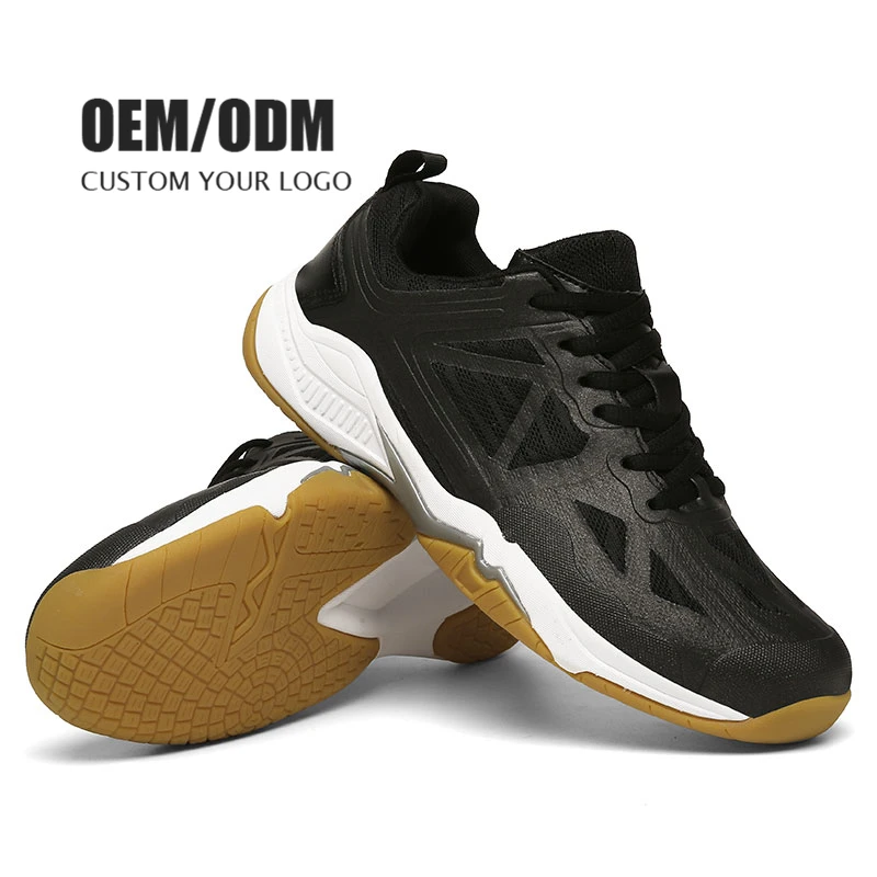 Low Moq Badminton Shoes Adult Non Slip Indoor Court Sport Running Training Racquetball Sneakers Comfy Tennis Shoes