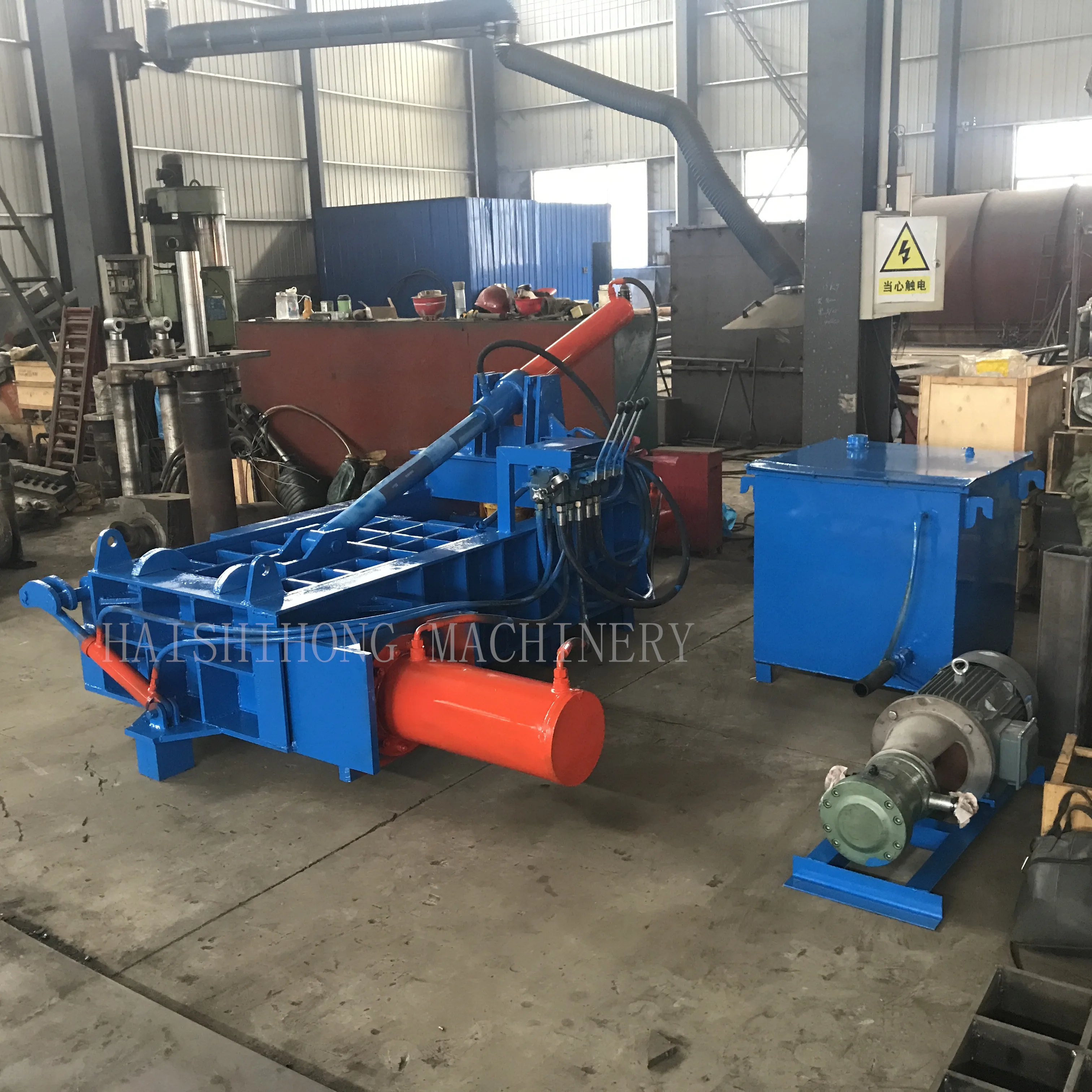 Hot Selling Scrap Metal Baler Machine Scrap Compactor 250 tons Hydraulic Baling Press Machine