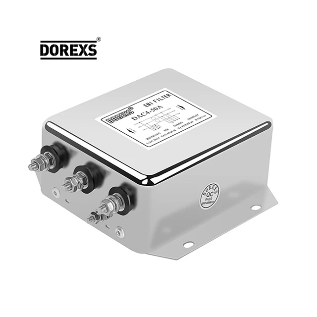 DOREXS Produce Universal cheap price 30A 380V Three Phase Three Line Filter  EMI Filter