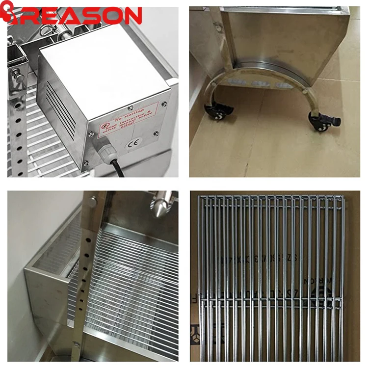 Горячая Распродажа коммерческий гриль для барбекю из нержавеющей стали уголь барбекю СВИНЬЯ обжарочная машина