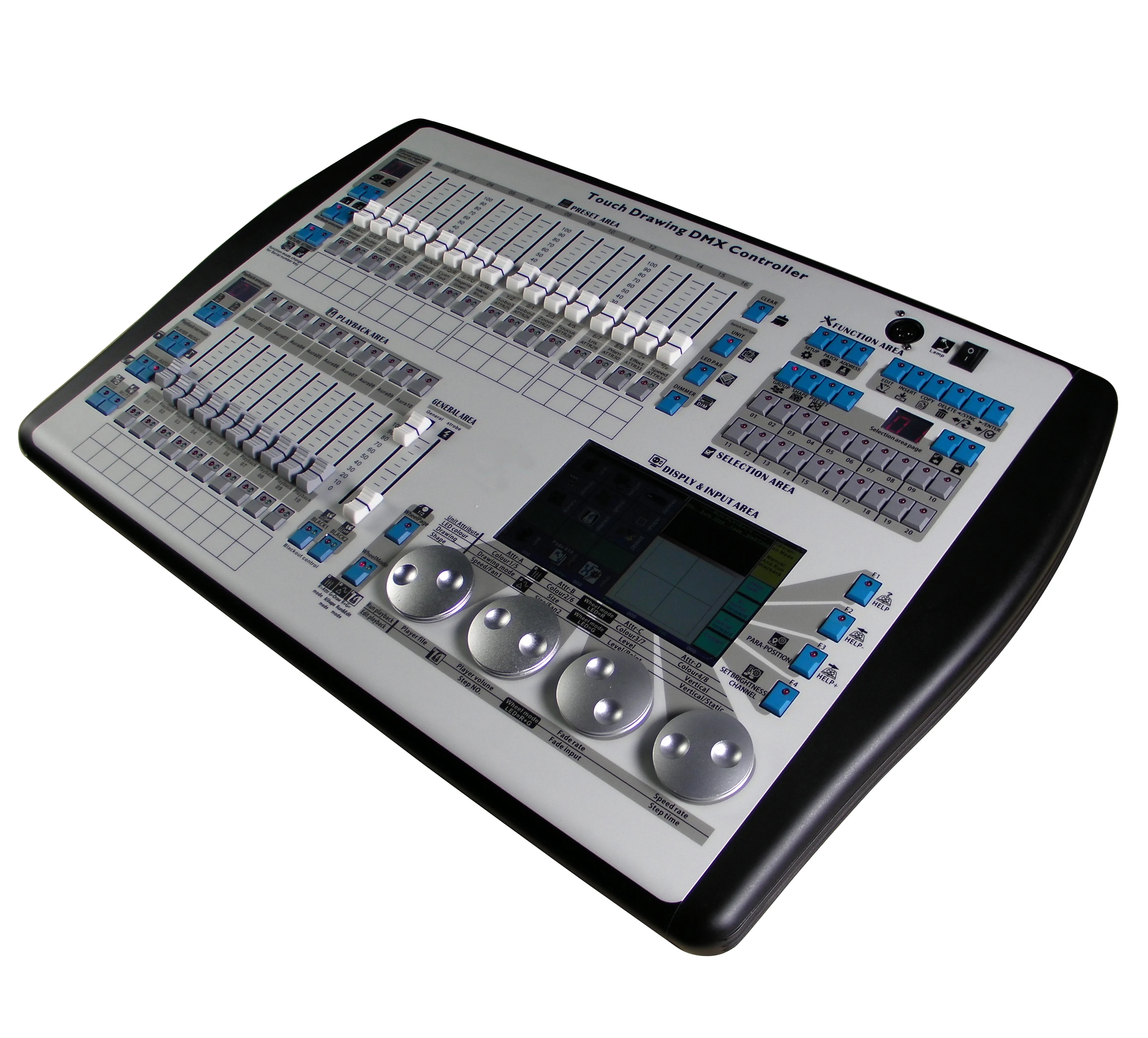 Touch-Drawing 1024ch Dj Controller User Manual-v1.7 dmx dmx stage light console
