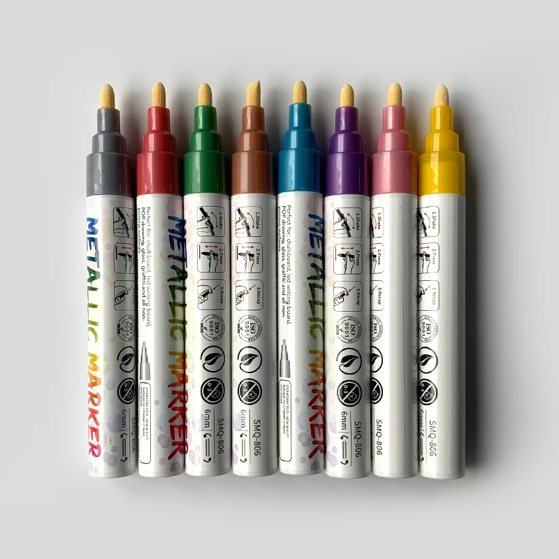Cheap Price Metallic Marker Set Whiteboard Metallic Marker Painting Marker Set