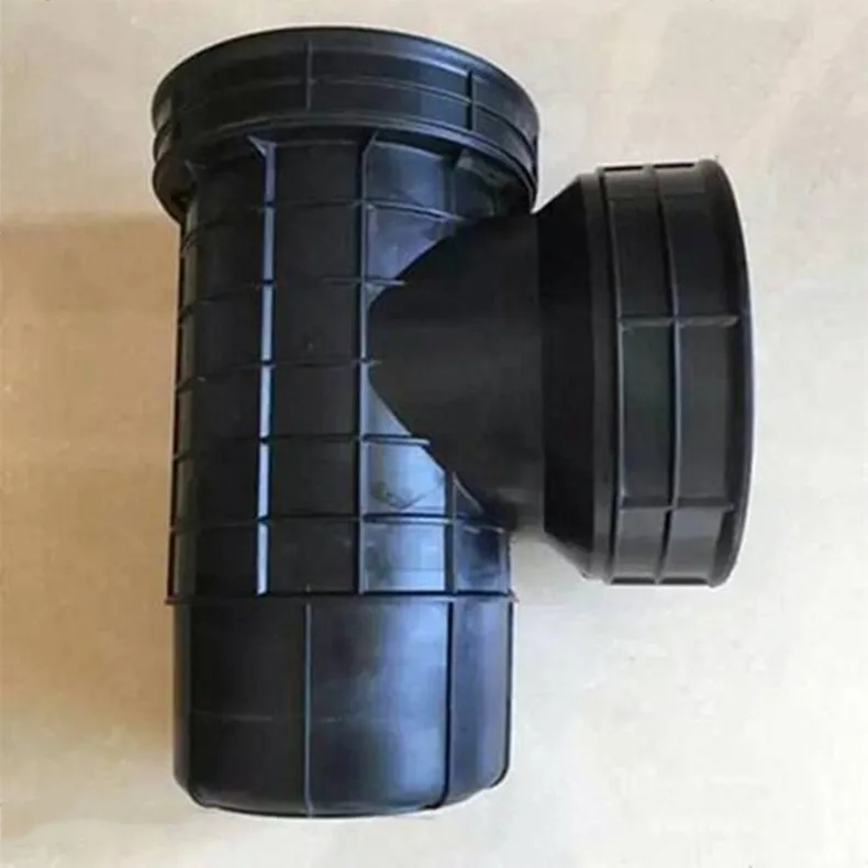 
plastic inspection chamber for underground sewer system 