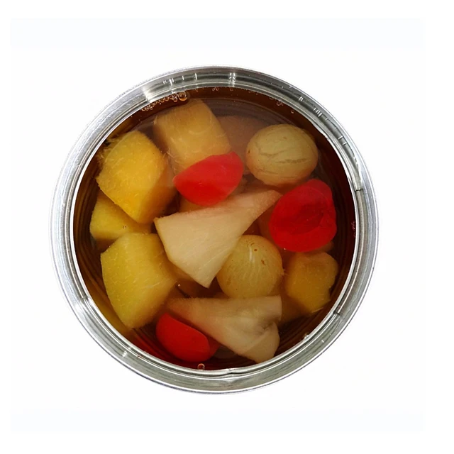 China famous  brands organic canned fruit cocktail canned food