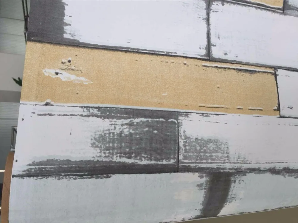 High Quality Water Proof PVC Self-adhesive Wallpaper for Home Decorative Brick Design Wall Paper 1005