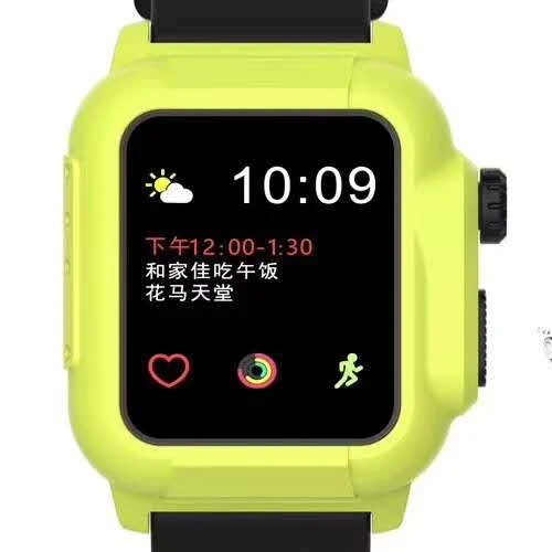 Светящийся водонепроницаемый силиконовый ремешок для часов Apple Watch 42 мм 38 мм, ремешок для часов Apple Watch 38 мм 42 мм