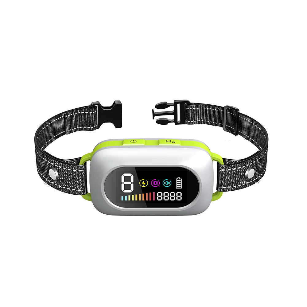 AD S03 2023 2024 2025 Fashion Best selling Correcting Bad Behaviors Electron Dog Bark Sensor Collar for Medium Large Small Dogs