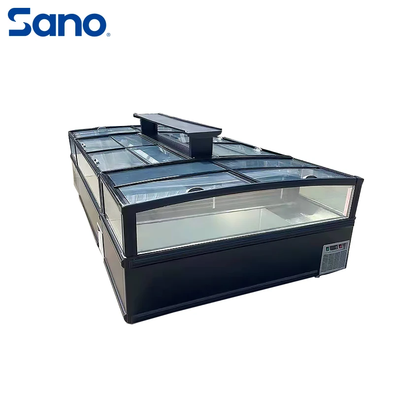 supermarkets display chest freezers  freezers refrigeration equipment supermarket