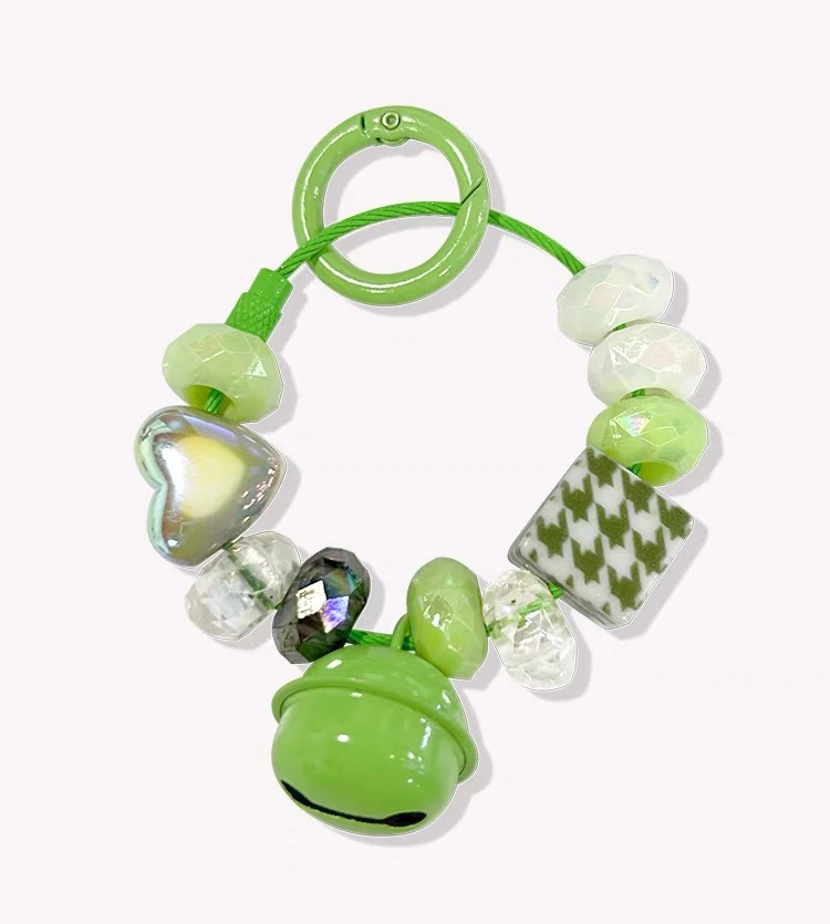 Promotional Gift Key Fob Wristlet Lanyard  for Girls Wristlets Wallet Hand Bag Strap Cellphone with Transparent card Lanyard